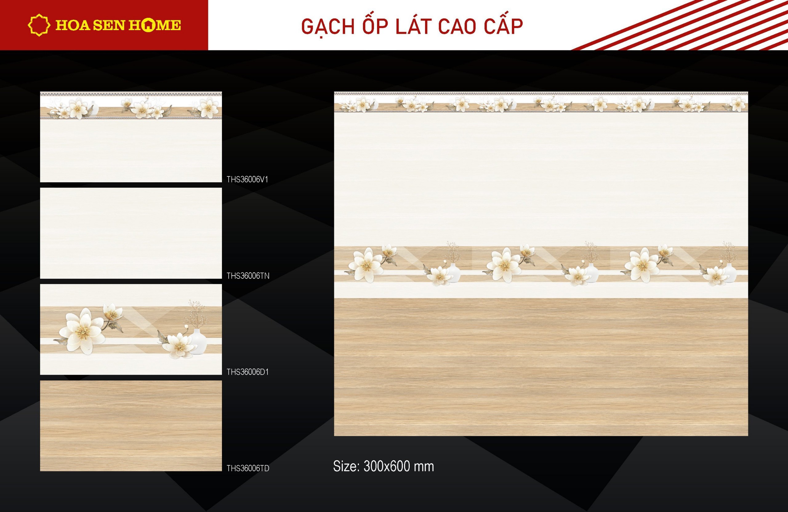Gạch ốp Trung Nguyên 36006V1