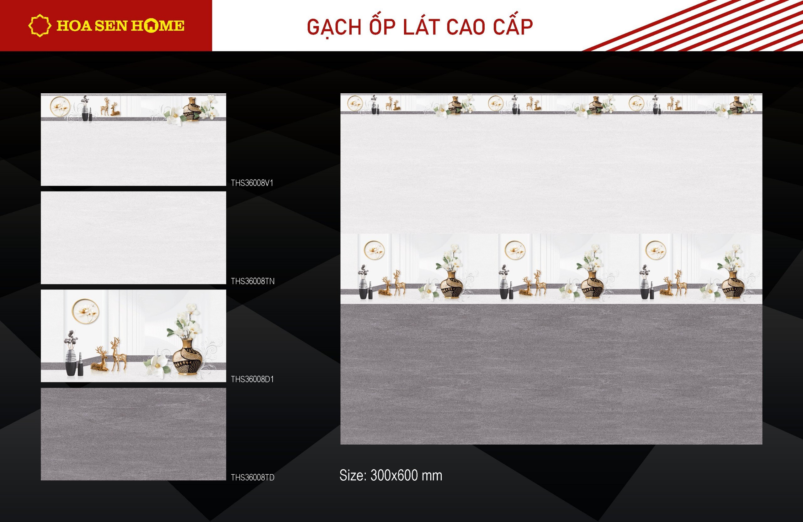 Gạch ốp Trung Nguyên 36008V1