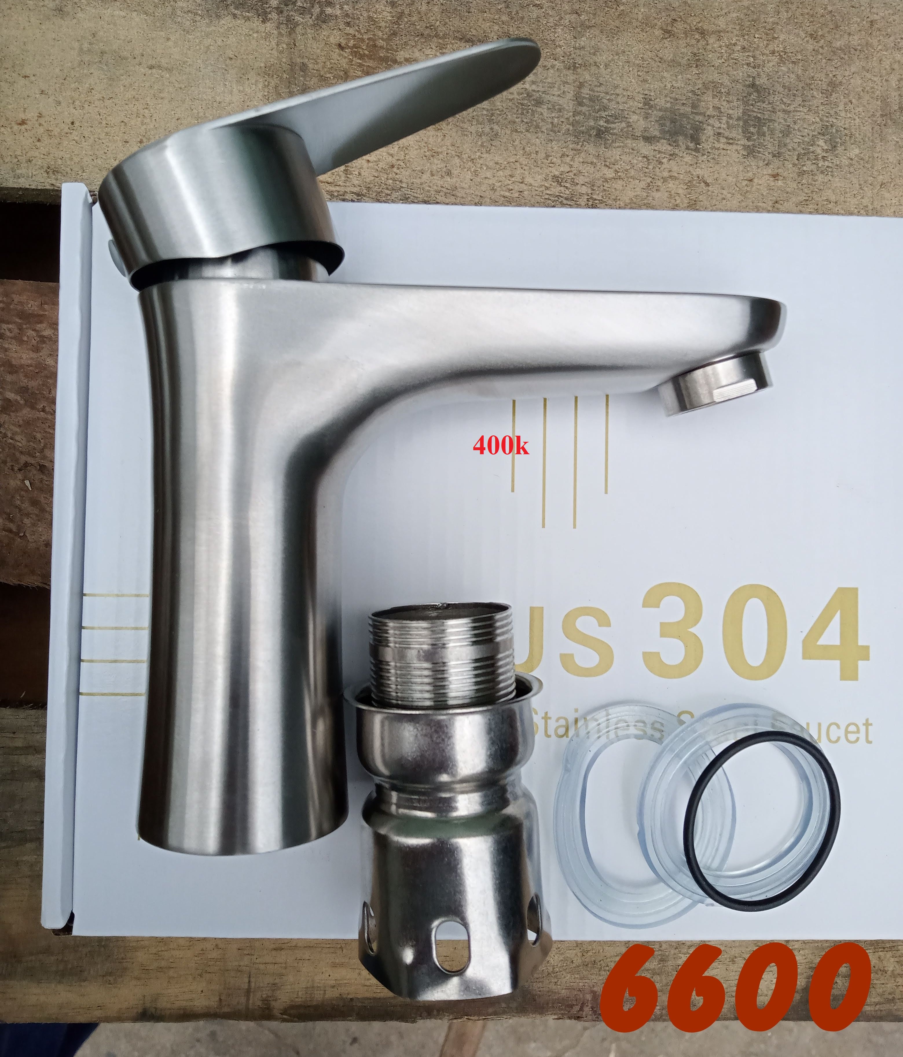 Vòi lavabo nóng lạnh SORASAN 6600