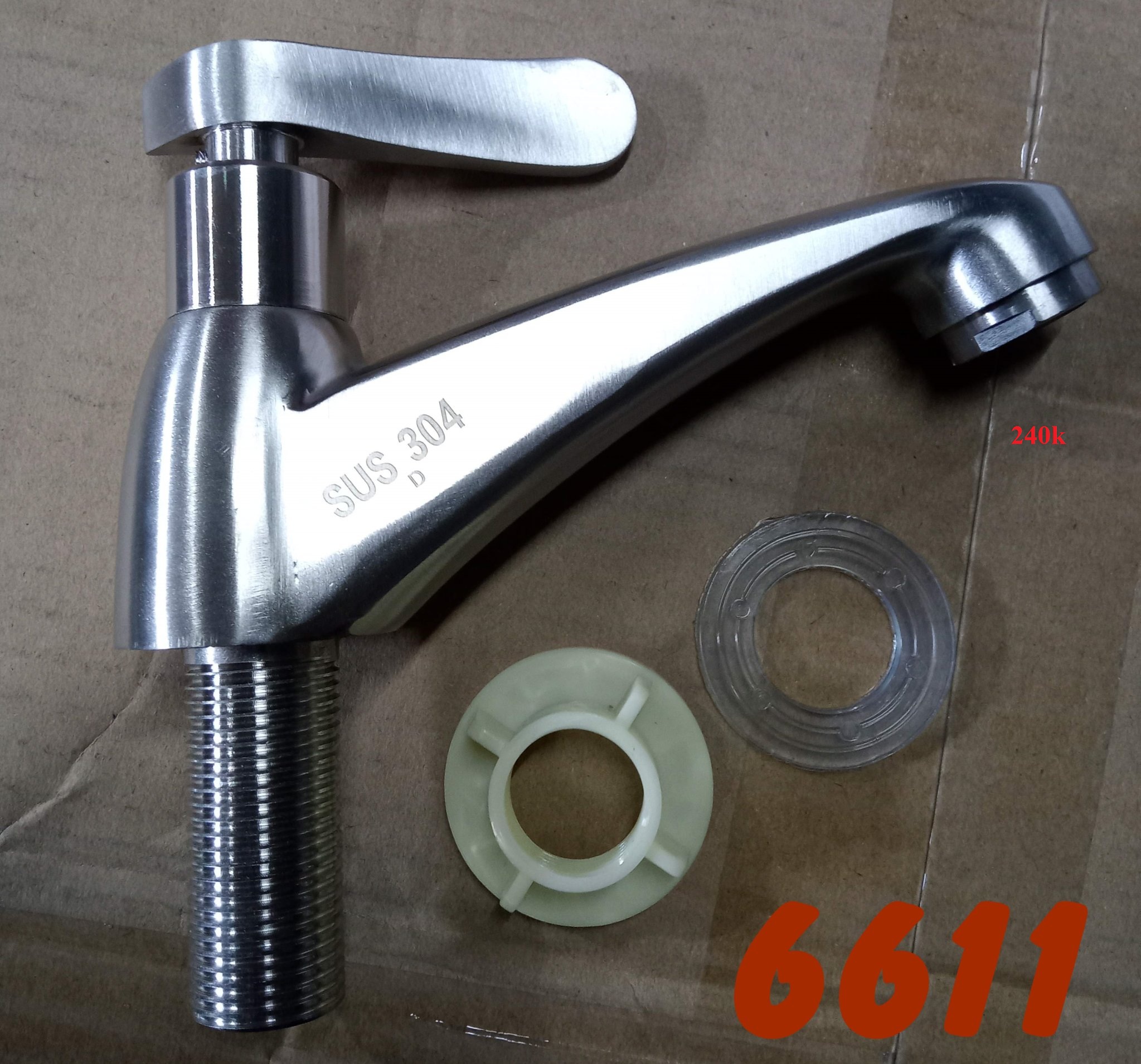 Vòi lavabo lạnh SORASAN 6611