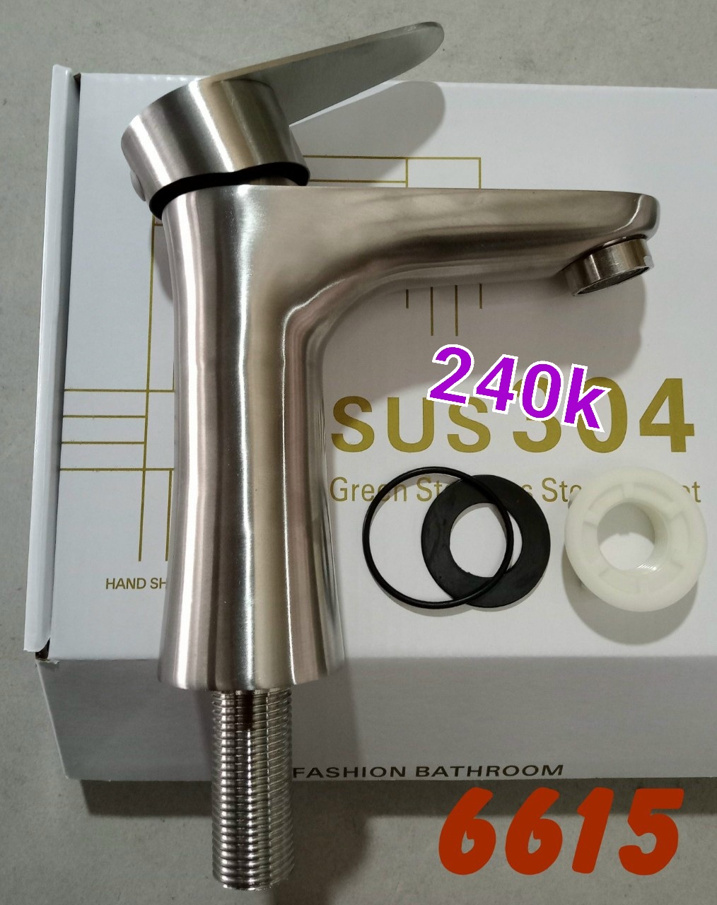Vòi lavabo lạnh SORASAN 6615