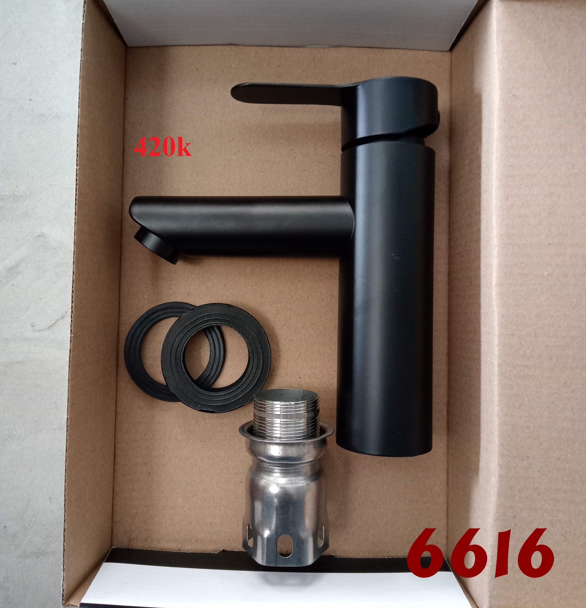 Vòi lavabo nóng lạnh SORASAN 6616