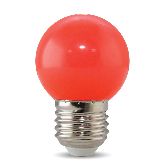 LED Bulb trang trí LED A45 R/1W-Đỏ