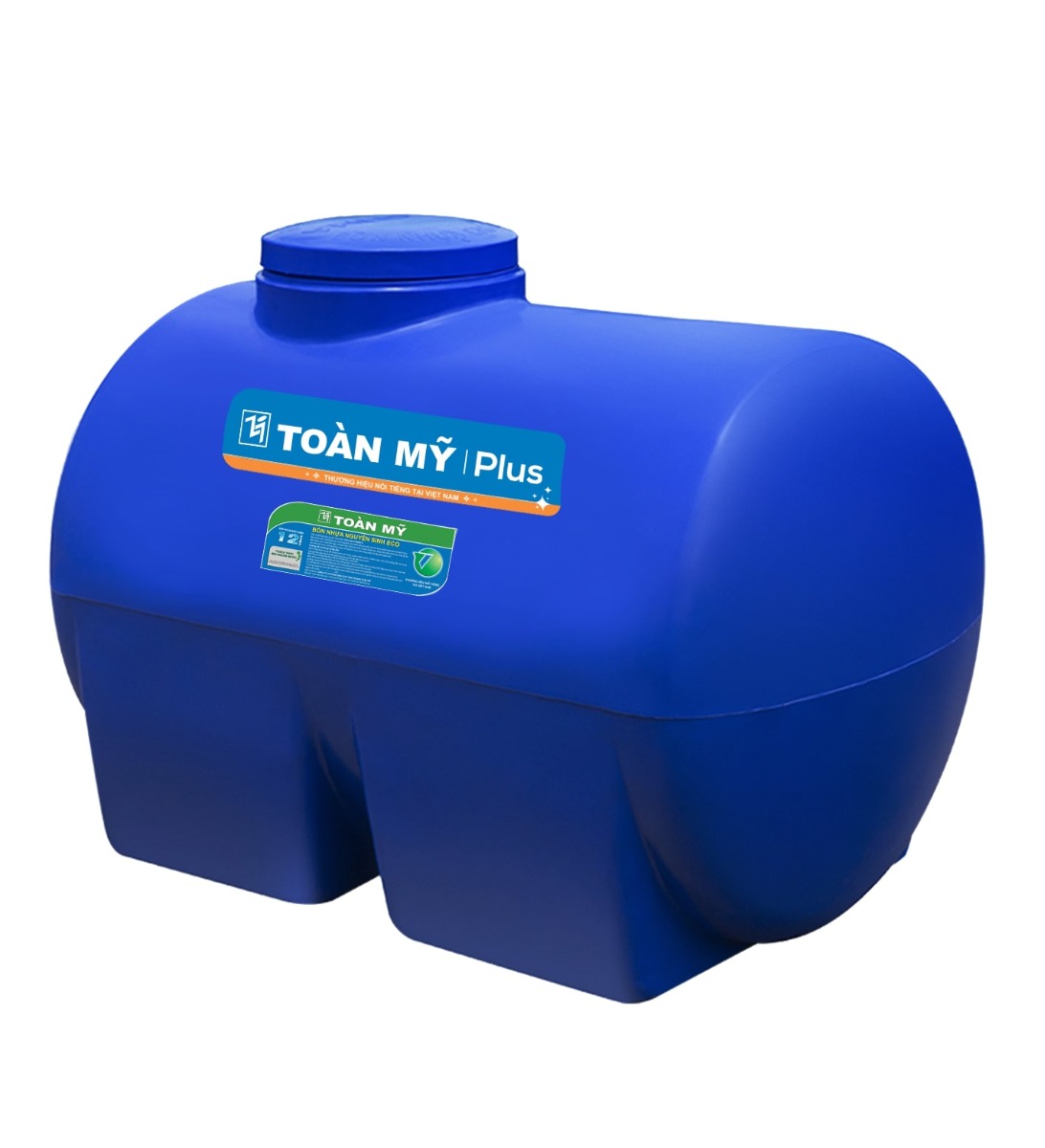 Bồn nước Nhựa ngang Toàn Mỹ 1500L