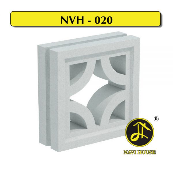 Gạch bông gió Navi House NVH – 020