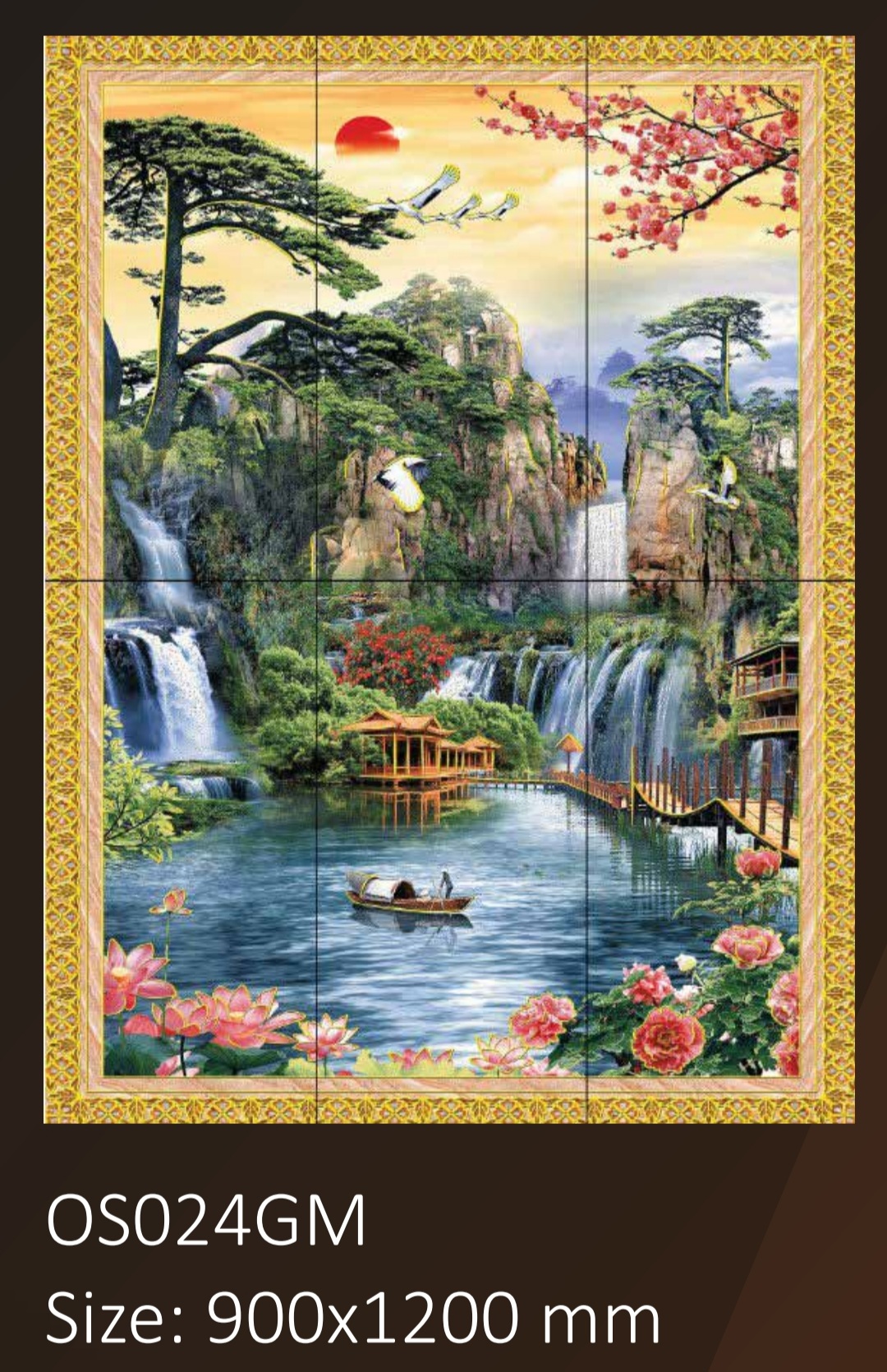 Gạch tranh OS024GM (900x1200)